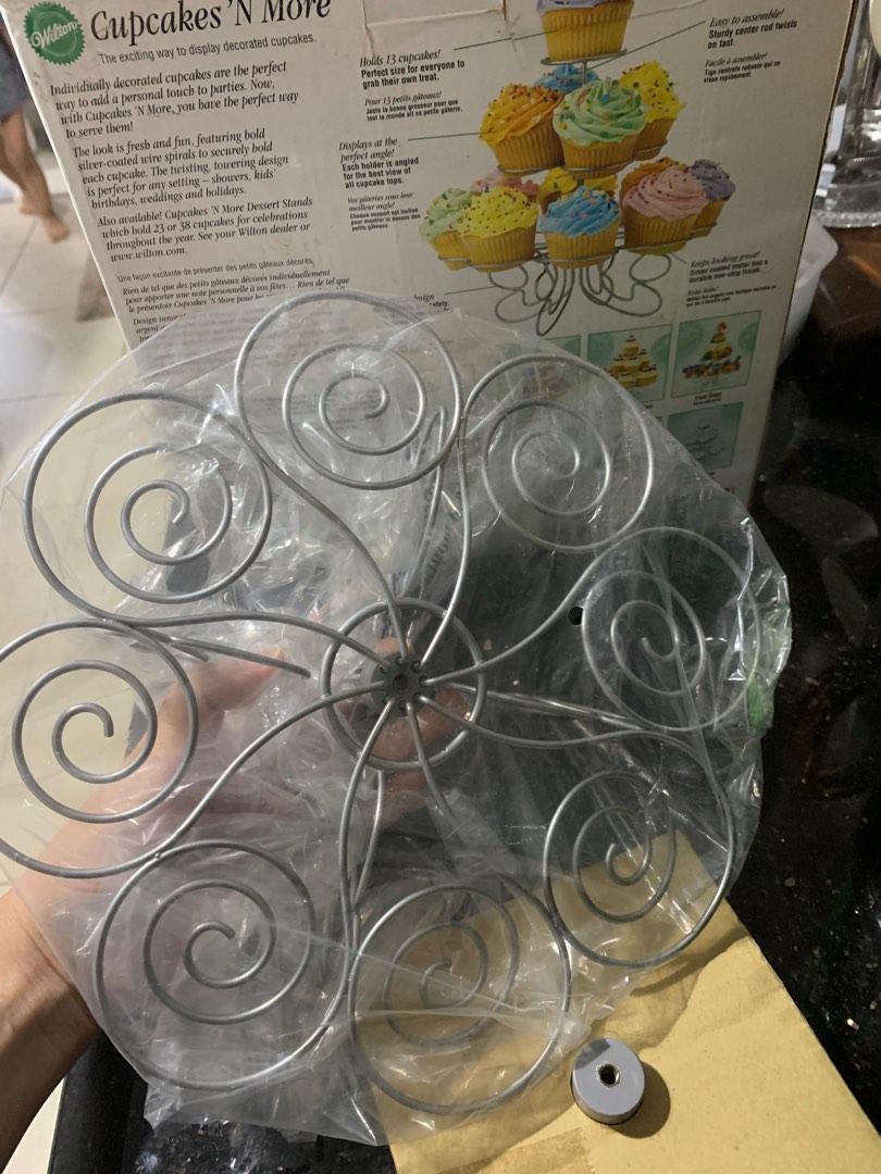 Cupcake’s & more Dessert Stand (Category: Bakeware) located in Mandaluyong City. Submitted by TheWeekendProject (Listing ID 1188585784, Image 2). Description: Wilton brand Holds 13 cupcakes. Matibay unlike the flimsy cardboard ones. Good as new. Used twice for few mins..