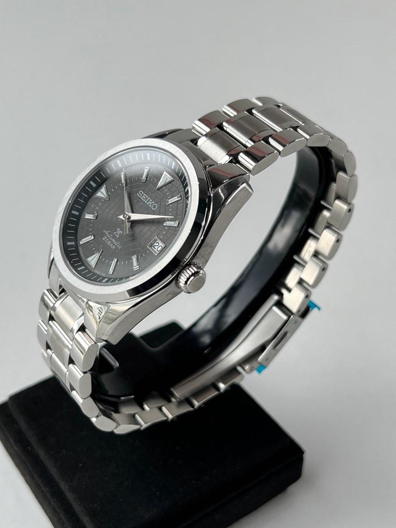 Custom Seiko Mod Black Ginza Alpinist, Men's Fashion, Watches &  Accessories, Watches on Carousell