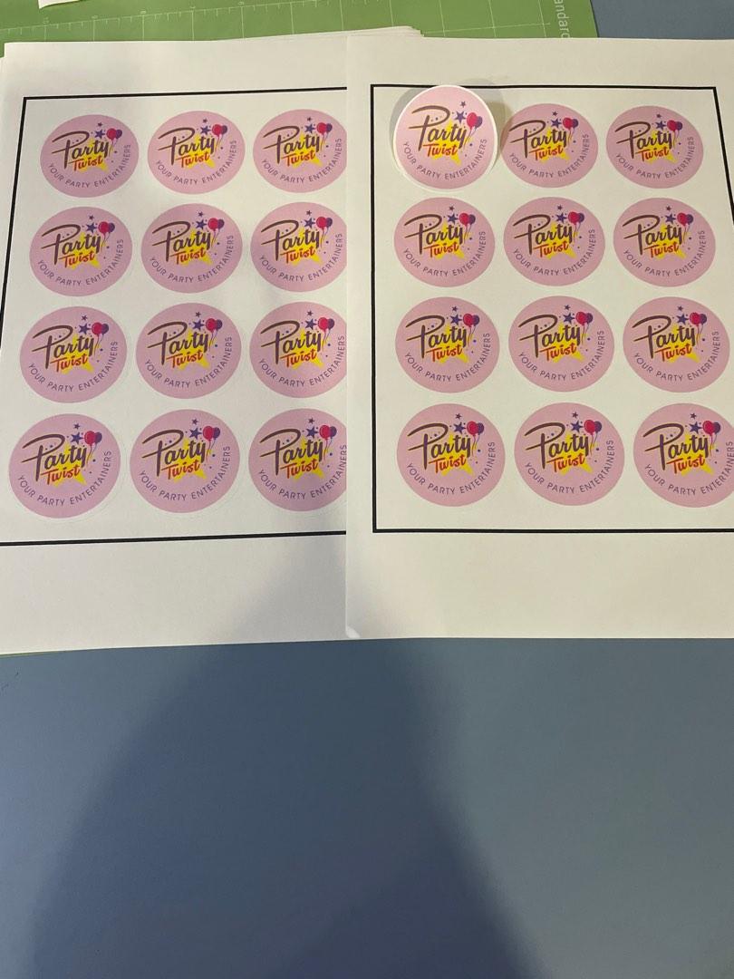 Customize sticker label Personalise text label , Hobbies & Toys