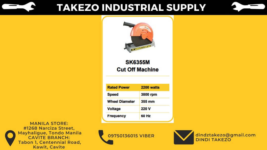 Cut Off Machine, Commercial & Industrial, Industrial Equipment on Carousell