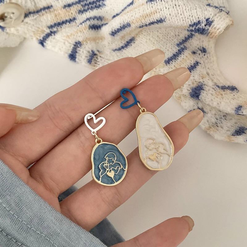 Cute outlet boy earrings