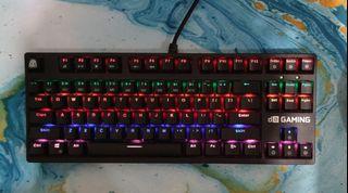 DA Gaming Wired Keyboard K1 Meca 2.7 | Keyboard Mechanical Blue Outemu Removable Switch