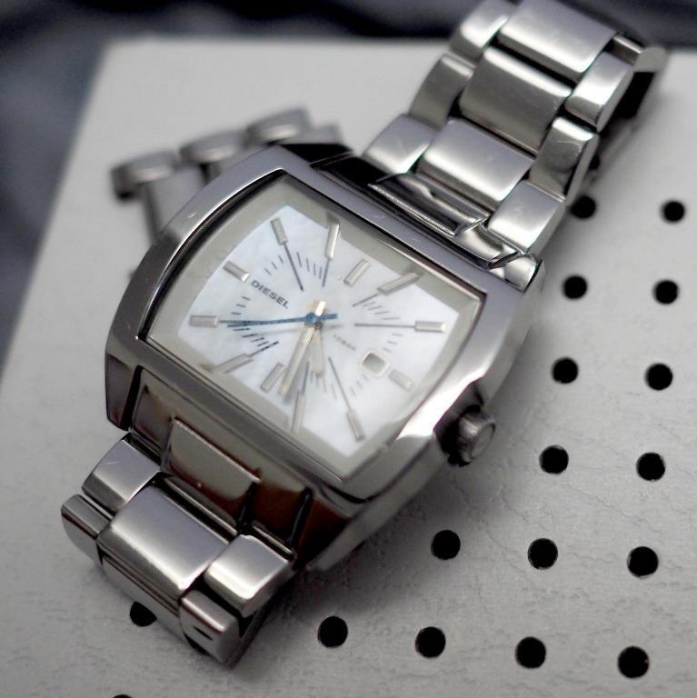 All white diesel discount watch