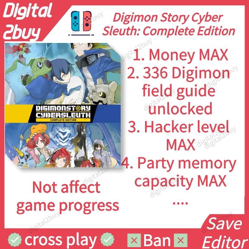 Digimon Story Cyber Sleuth Complete Edition Save Editor Save Modding