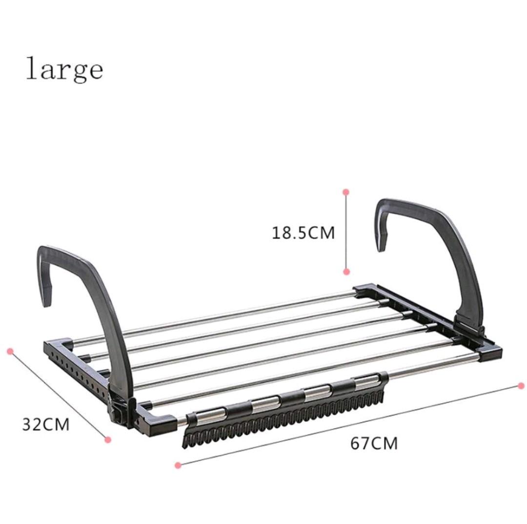 Drying Rack (Category: Clothes Drying Rack) located in Singapore. Submitted by mylittleprince08 (Listing ID 1188746939, Image 1). Description: Brand new foldable drying rack. Bought wrong size and therefore selling. DM for actual pictures..