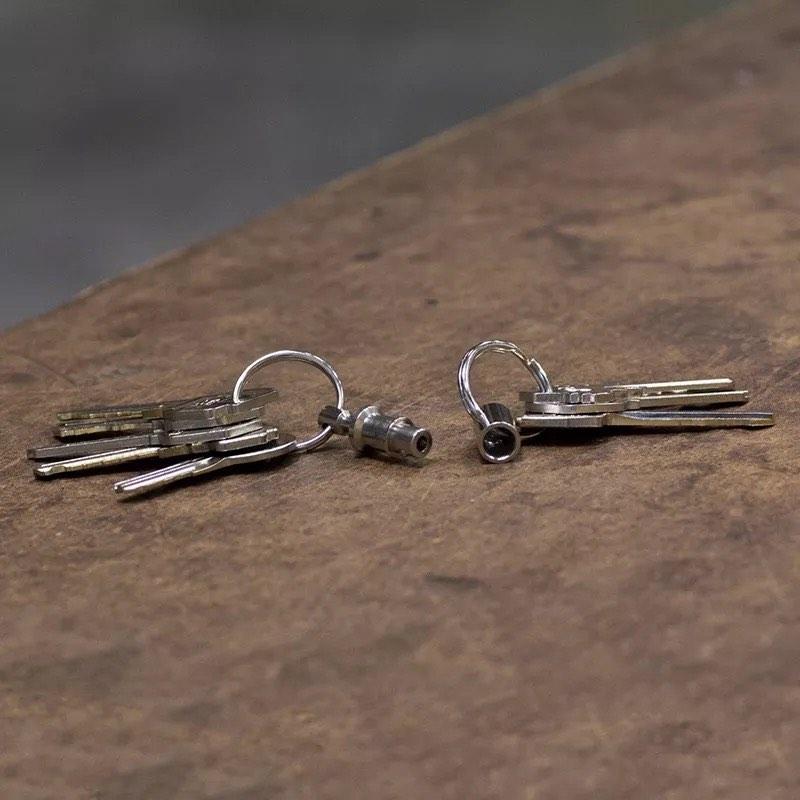 Quick online release keyring