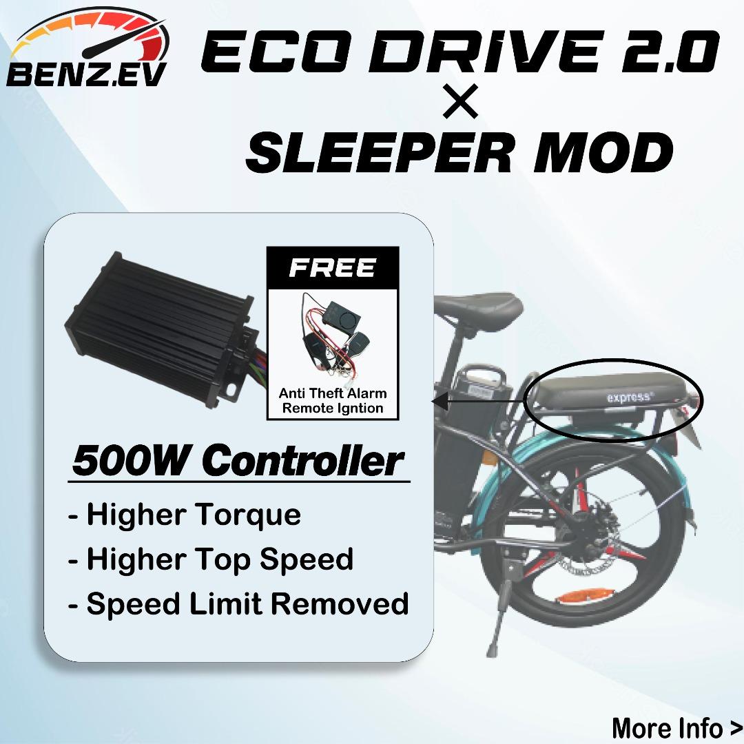 E bike controller modification store