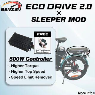 Eco Drive 2.0 e-bike Controller Sleeper Mod. #Ebike # PAB #Eco 2 #Eco Plus #Eco + # Drive 2.0 # Drive 2 #Drive Plus #Drive +