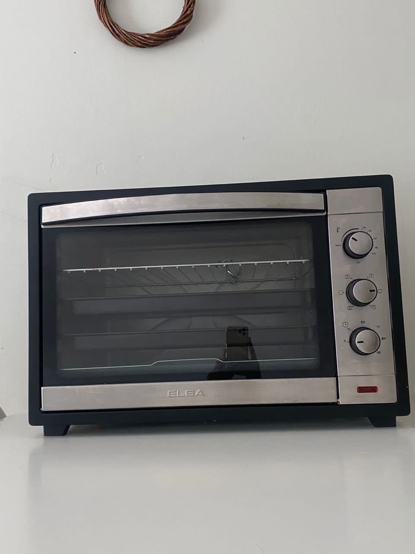 Elba Oven 60l 60 litres eeo6020 (bk), TV & Home Appliances, Kitchen