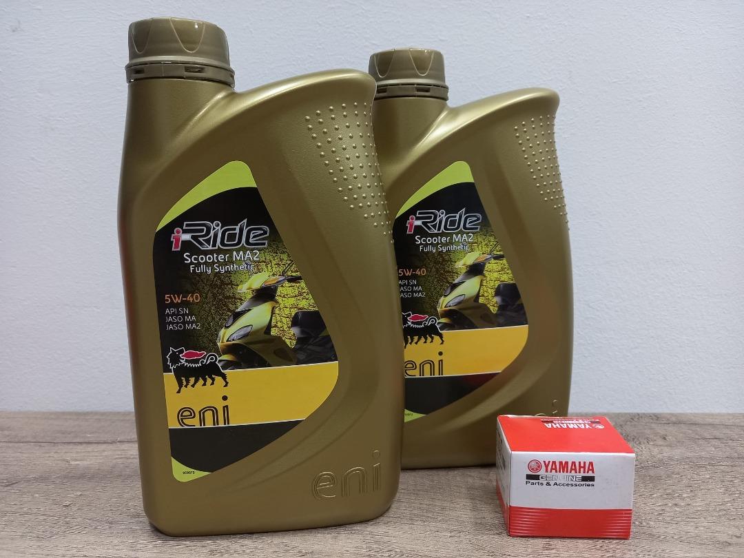 ENI IRide Fully Synthetic 5w40 Scooter Engine Oil (Yamaha Xmax