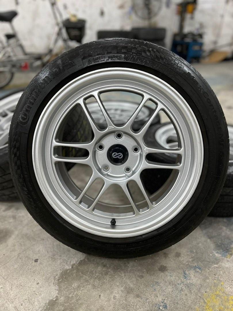 enkei rpf1 17 inch sports rim lancer gt tyre 70, Auto Accessories on