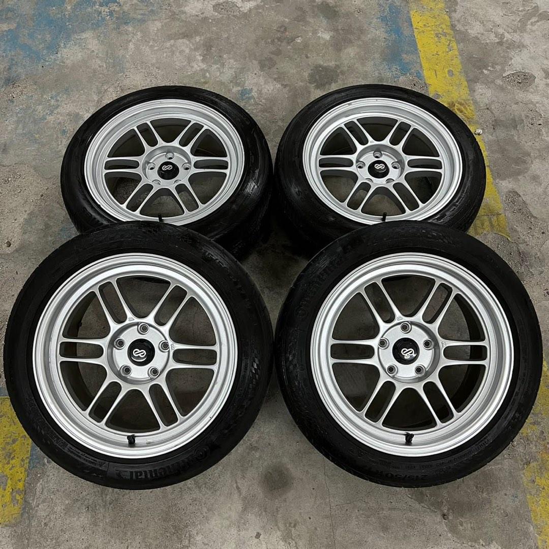 enkei rpf1 17 inch sports rim lancer gt tyre 70, Auto Accessories on