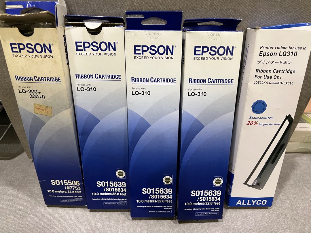 Epson ribbon cartridge LQ310, Hobbies & Toys, Stationery & Craft