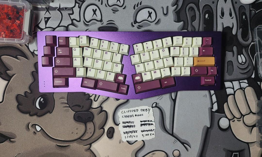 Erisu RARE SGMK alice keyboard unit 02/12 custom mechanical keyboard