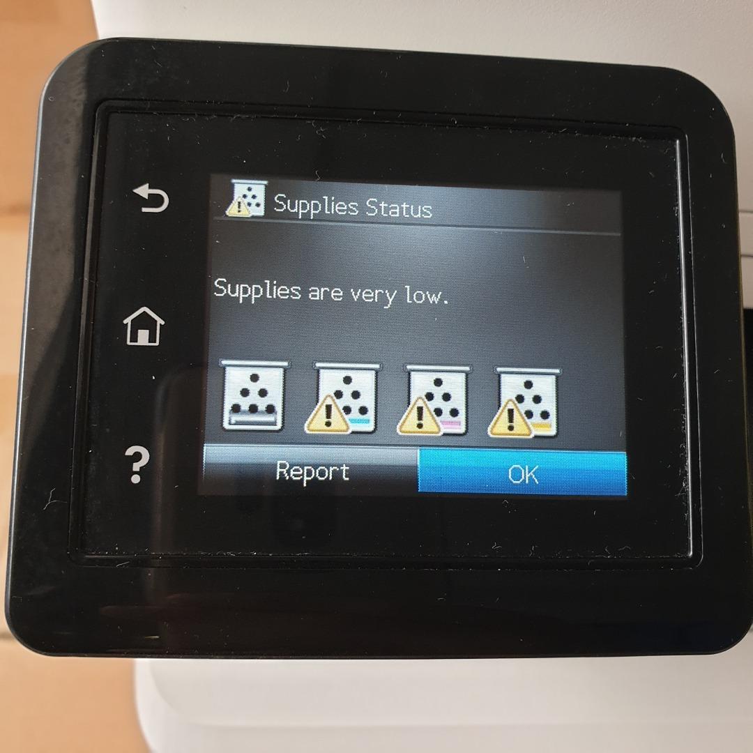 Faulty HP Color LaserJet Pro MFP M281fdw Printer For Parts Repairs