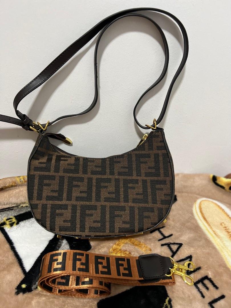 Fendi half online moon bag