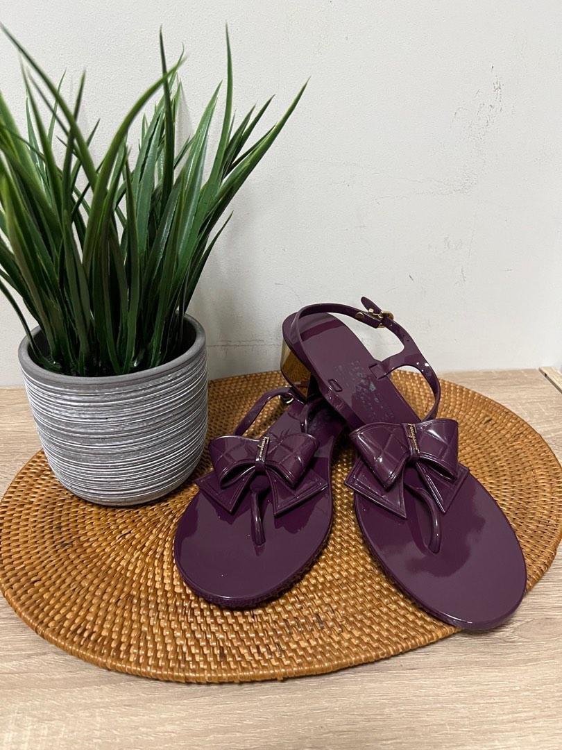 ferragamo jelly shoes size chart