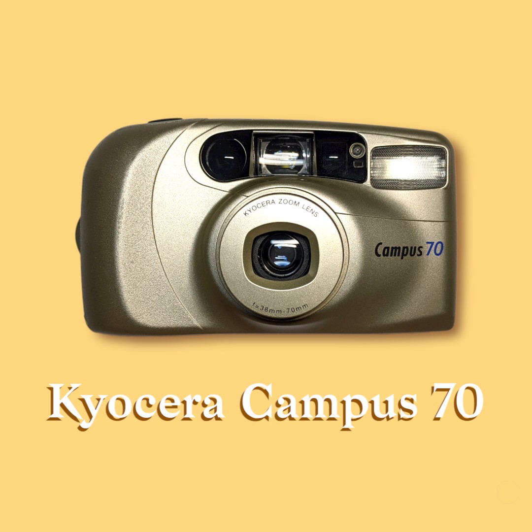 FILM TESTED] Kyocera Campus 70 35mm Film Camera, Photography