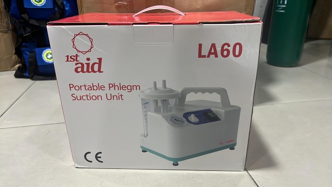First-aid Portable Suction Machine, Health & Nutrition, Health Monitors ...