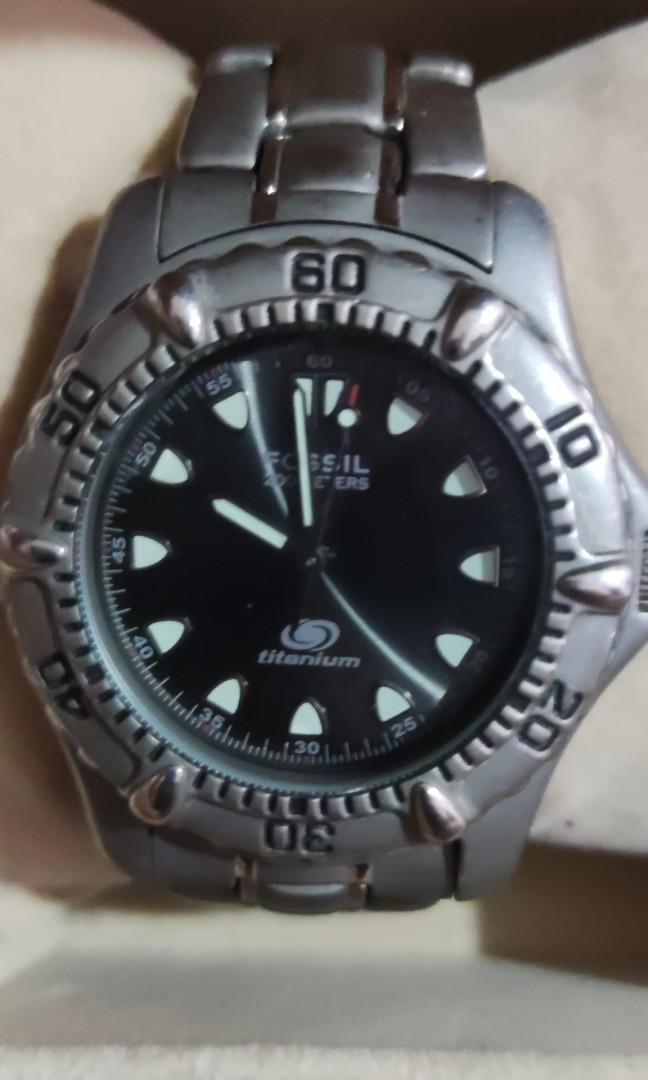 Reloj clearance fossil titanium
