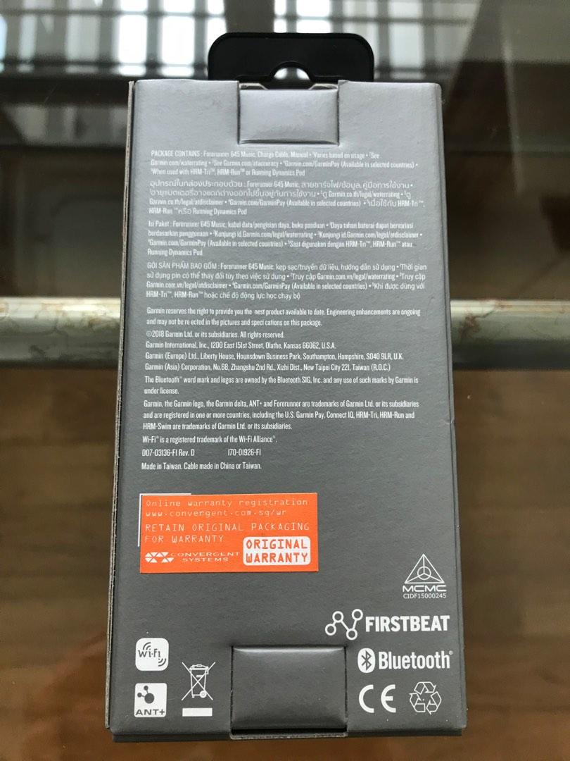 Garmin forerunner hot sale 645 music usa