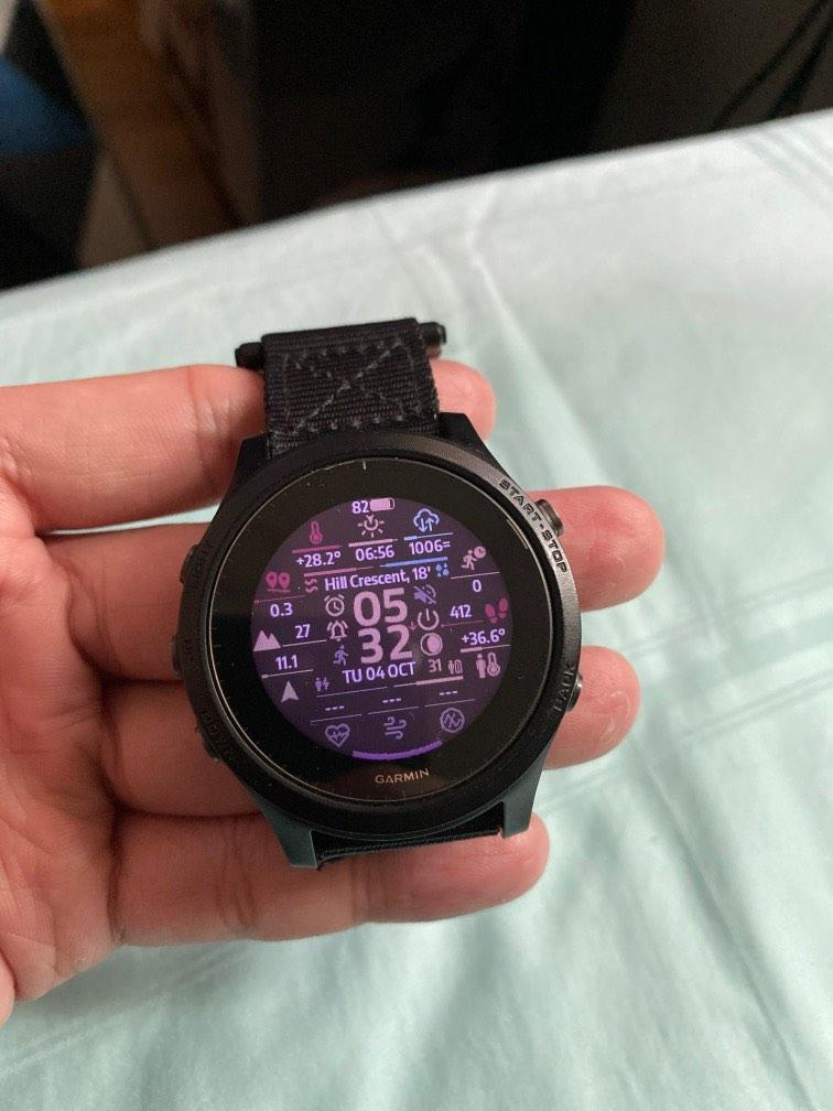 Garmin Forerunner 945 Black Mobile Phones Gadgets Wearables Smart Watches On Carousell