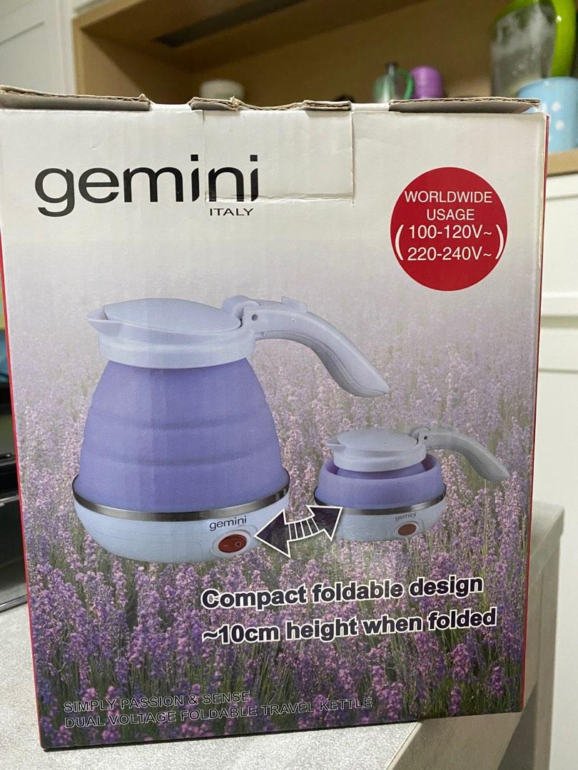 Gemini dual voltage foldable travel kettle cheap