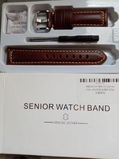 Genuine Cow Leather Watch Strap