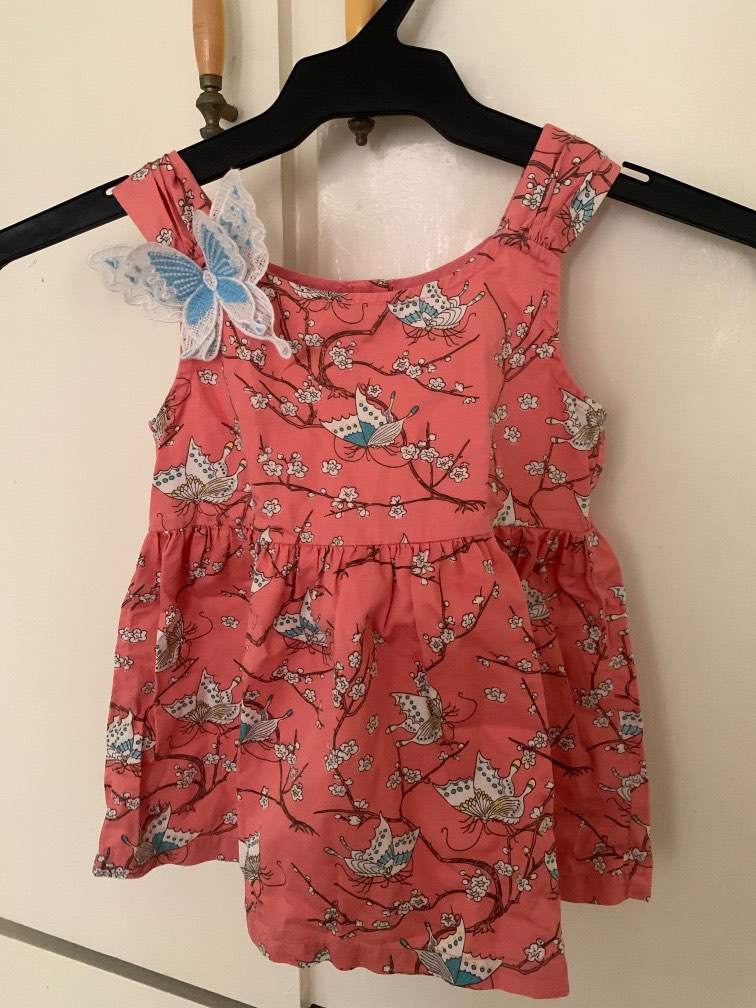 Gingersnaps Embroidered Dress with Pockets