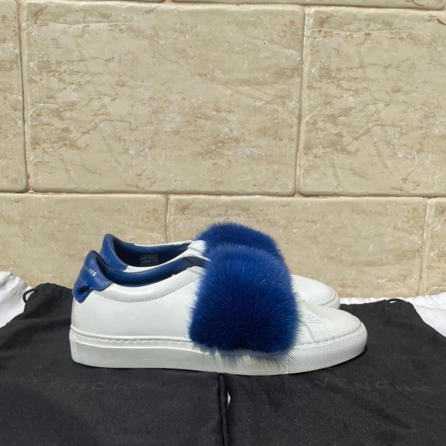 Givenchy online fur sneakers