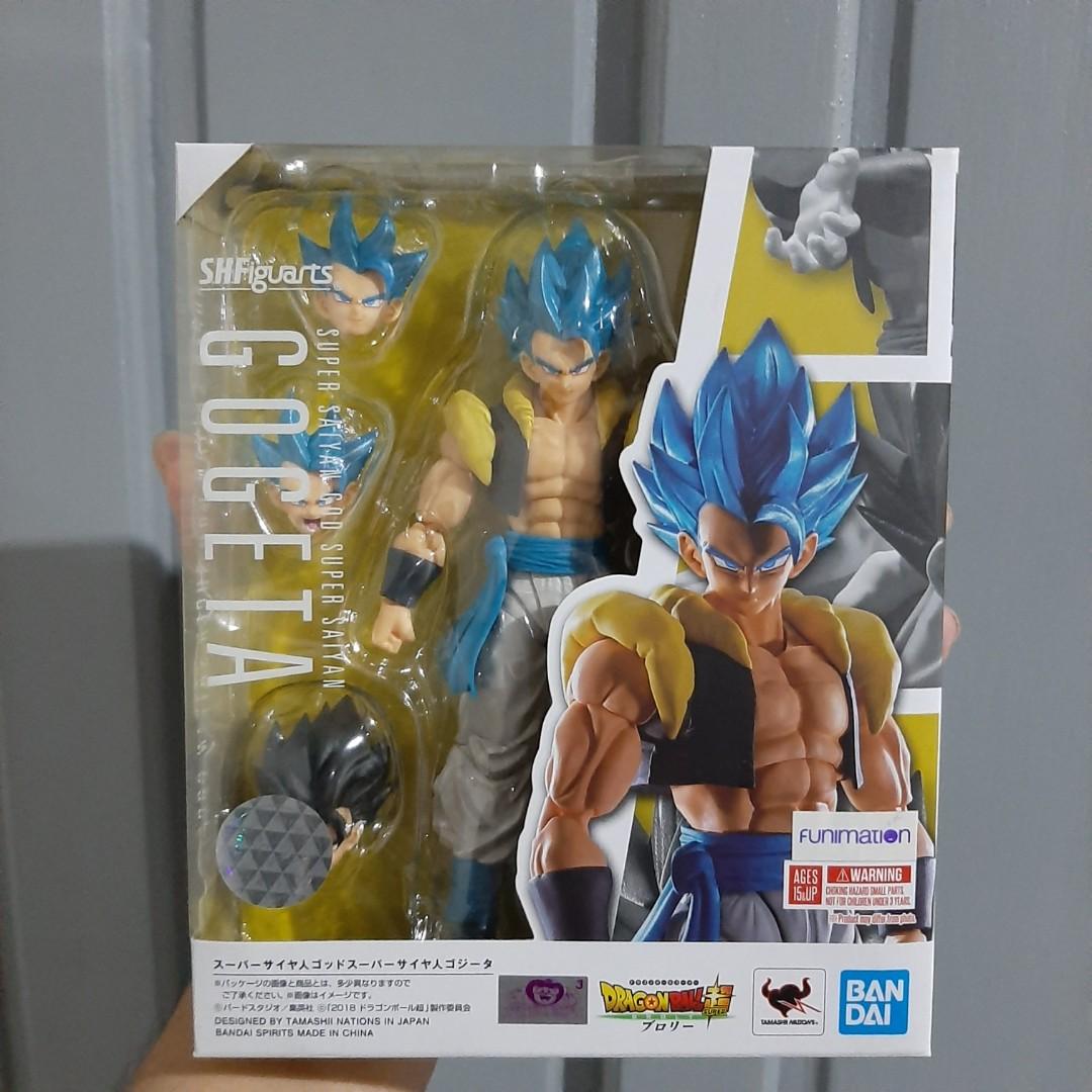 Gogeta Blue SSGSS S.H. Figuarts, Hobbies & Toys, Toys & Games on Carousell