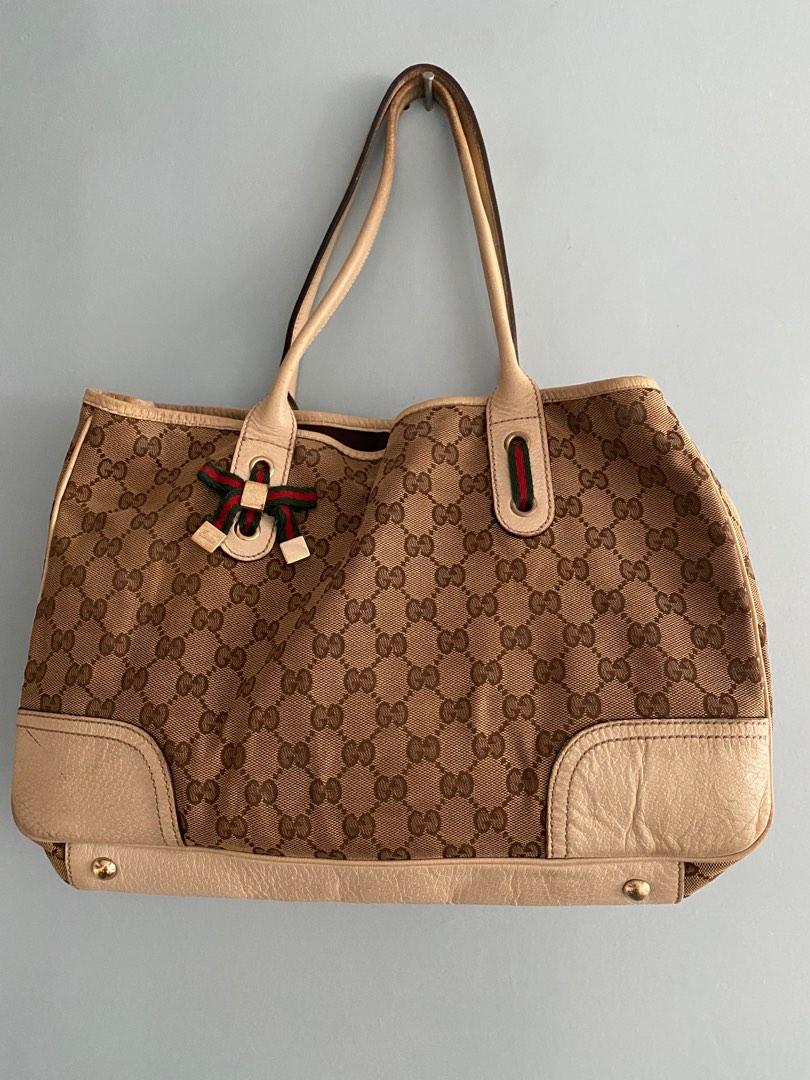 GUCCI Prince Ribbon Tote Bag Shoulder Bag