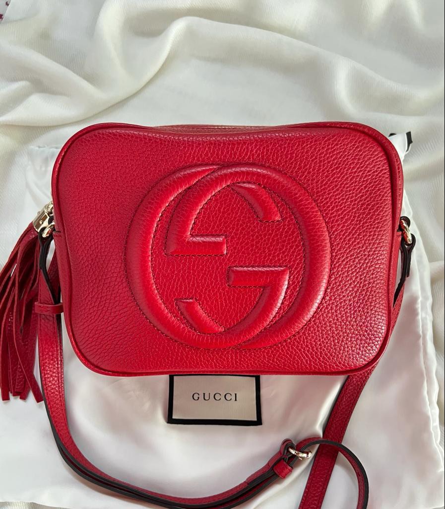 Red best sale gucci disco