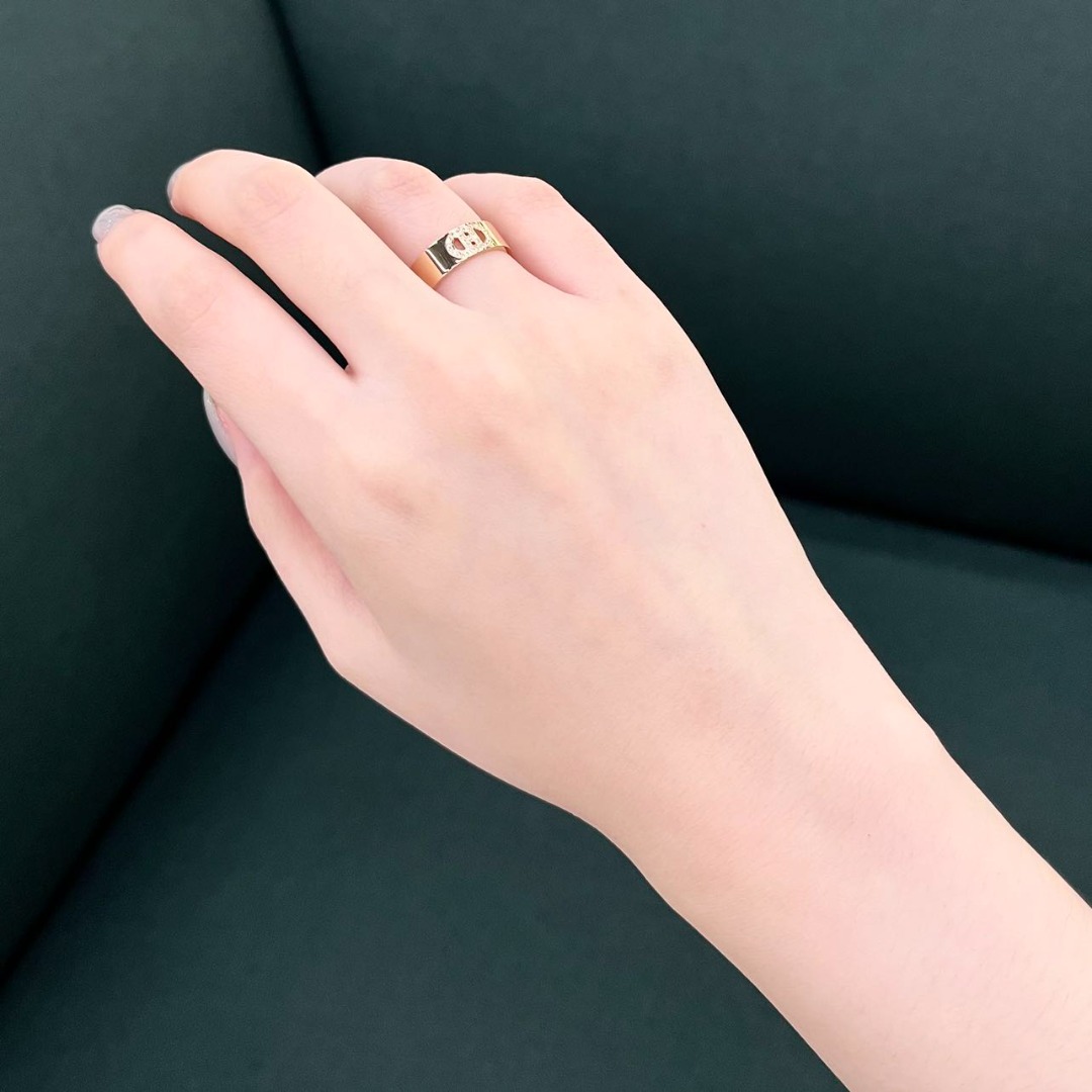 Bague hotsell maillon hermes