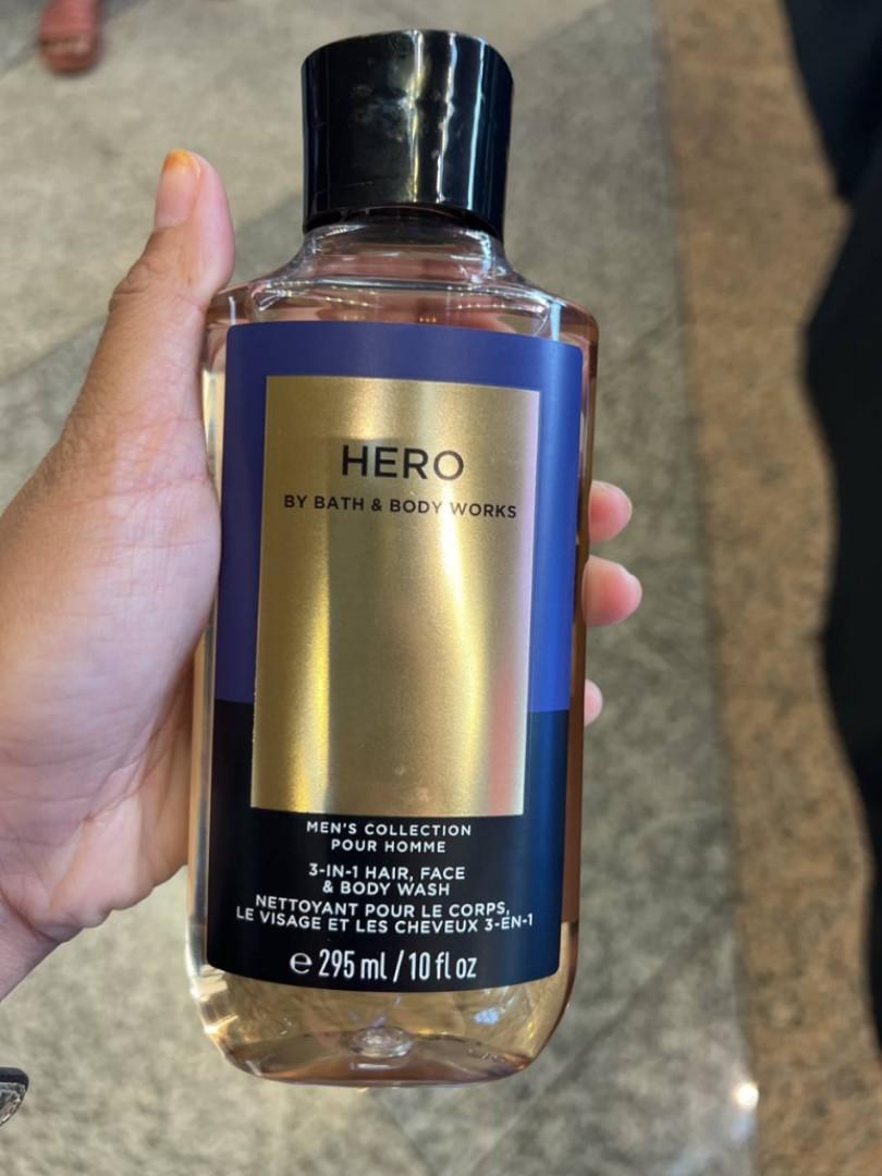 NEW) SUPERMARKDOWN. Hero. men. Bath and body works . 295ml, Beauty &  Personal Care, Bath & Body, Bath on Carousell