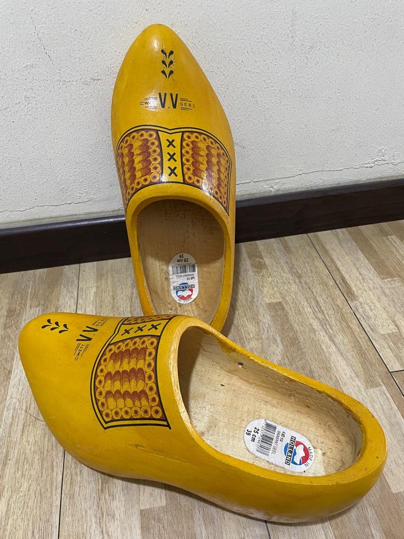Holland Wooden Wood Shoes Clog Men s Fashion Footwear Casual