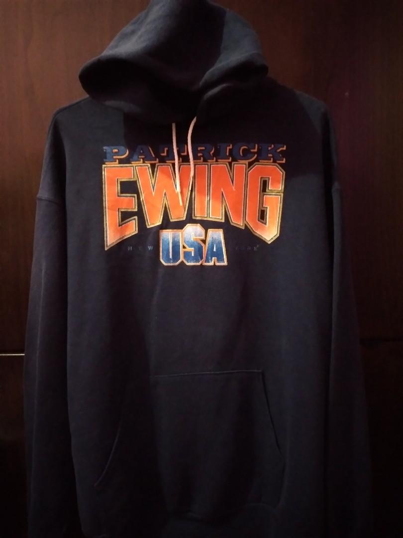 HOODIE NBA PATRICK EWING Men s Fashion Tops Sets Hoodies on