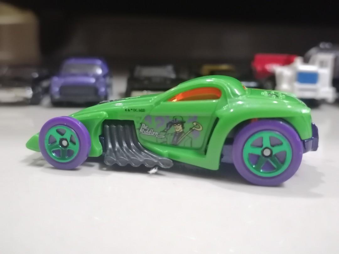 2022 Hot Wheels The Batman 5 pack Loose RIDDLER BURL-ESQUE (Green)