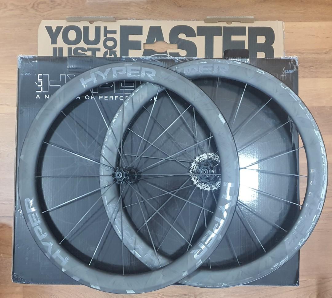 Hyper 50mm Rim Brake Wheelset, Sports Equipment, Bicycles & Parts ...