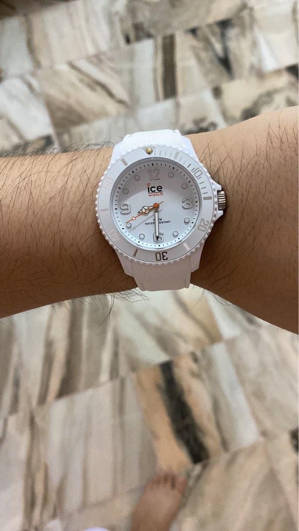 Ice watch white discount strap
