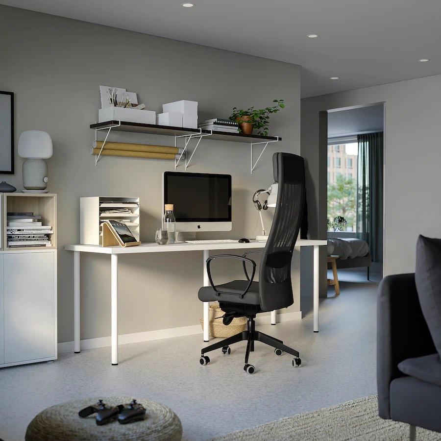 IKEA desk LAGKAPTEN ADILS white 200cm x 60cm Furniture Home