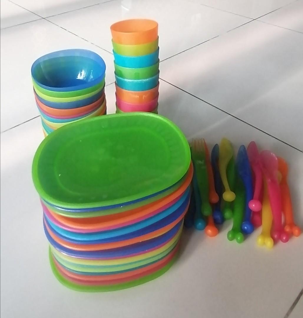 Ikea Kids Plates Bowls Spoon Fork Knife Furniture Home Living Ikea kids plates bowls spoon fork knife furniture home living