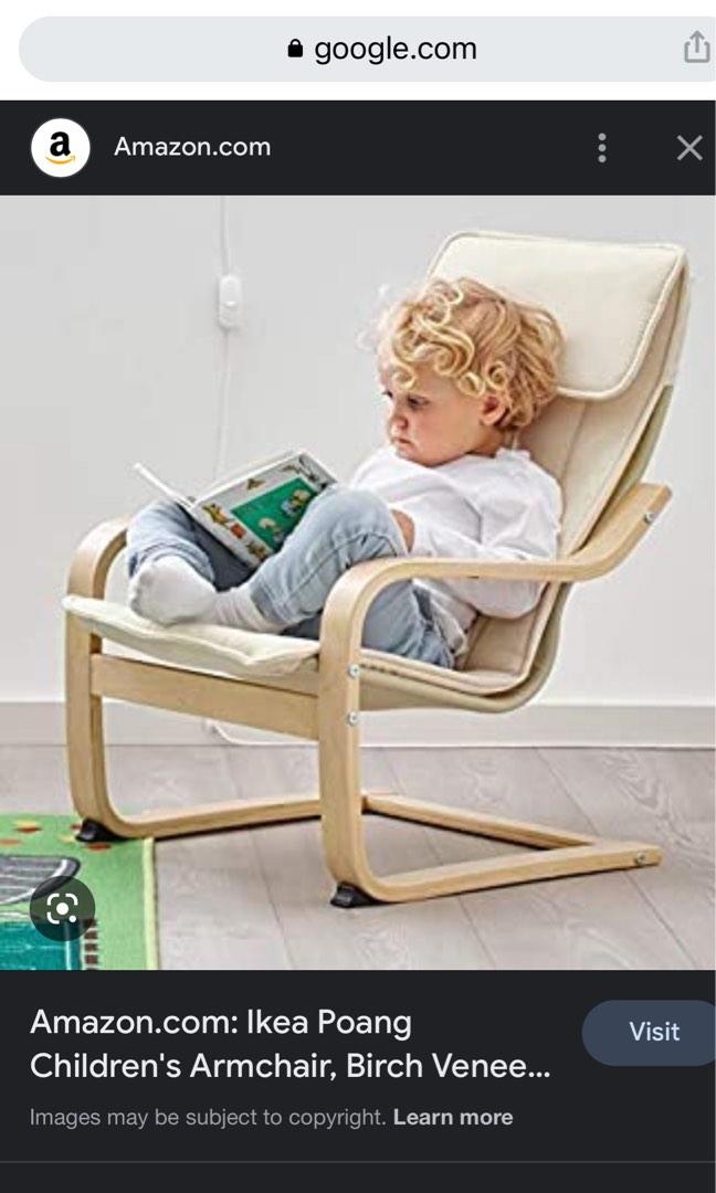 Ikea Poang Chair for kids, Babies & Kids, Baby Nursery & Kids Furniture, Kids' Tables & Chairs