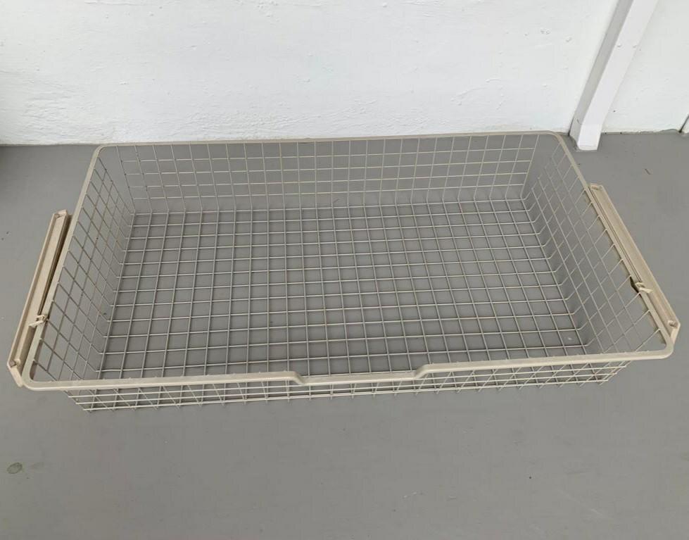 Ikea Pullout Basket / Komplement mesh basket, Furniture & Home Living
