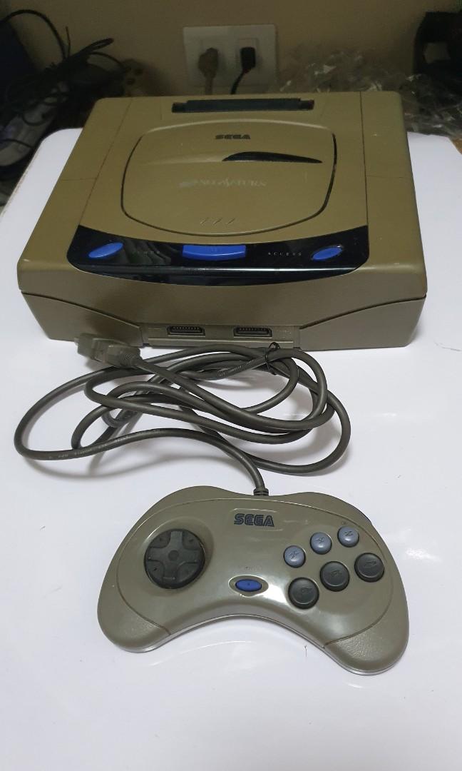 Japanese Sega Saturn (Complete Set) (Category: Others) located in Quezon City. Submitted by itemsforadoption (Listing ID 1188729612, Image 1). Description: Rfs: Its 2022! Happy New Year. Now is a time to be joyous and declutter. And I'm doing just that this season. The Sega Saturn is a home video game console developed by Sega and released on November 22, 1994, in Japan, May 11, 1995, in North America, and July 8, 1995, in Europe. Part of the fif