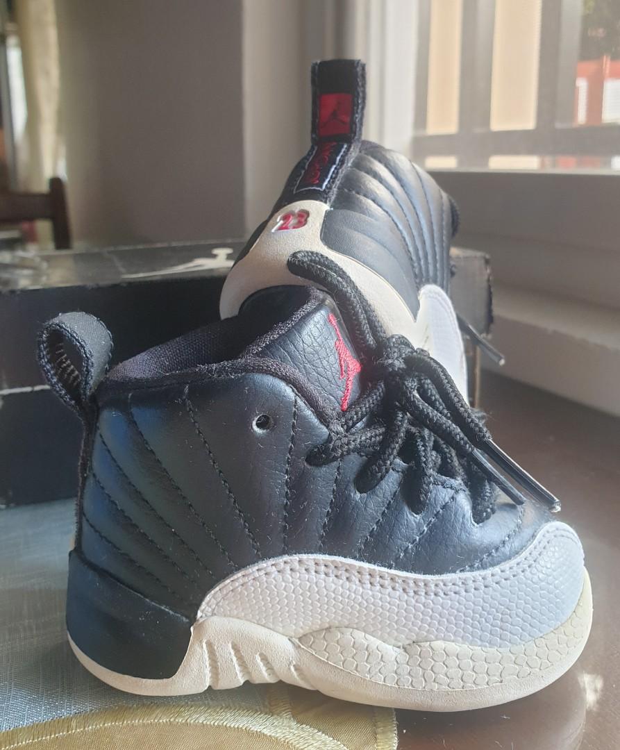 Infant black jordan 12 hotsell
