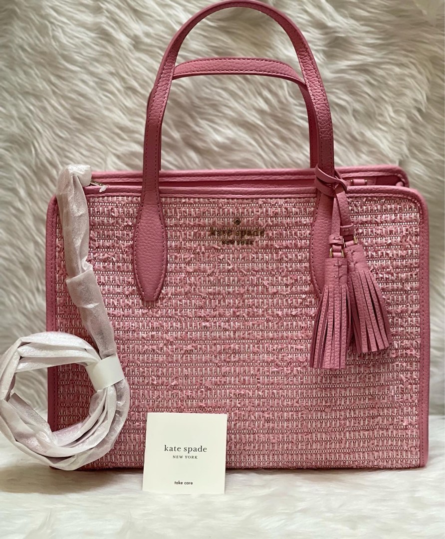 Rowe summer tweed hot sale medium top zip satchel