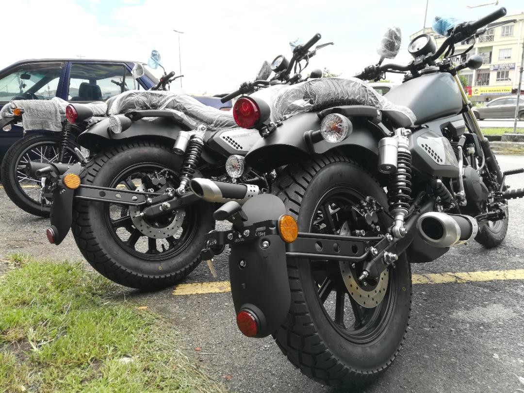 KEEWAY K-LIGHT 202 CRUISER CHOPPER EASY RIDER READY STOCK LOW DEPOSIT ...