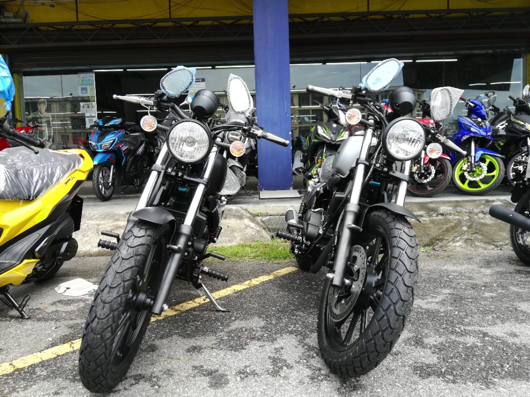 KEEWAY K-LIGHT 202 CRUISER CHOPPER EASY RIDER READY STOCK LOW DEPOSIT ...