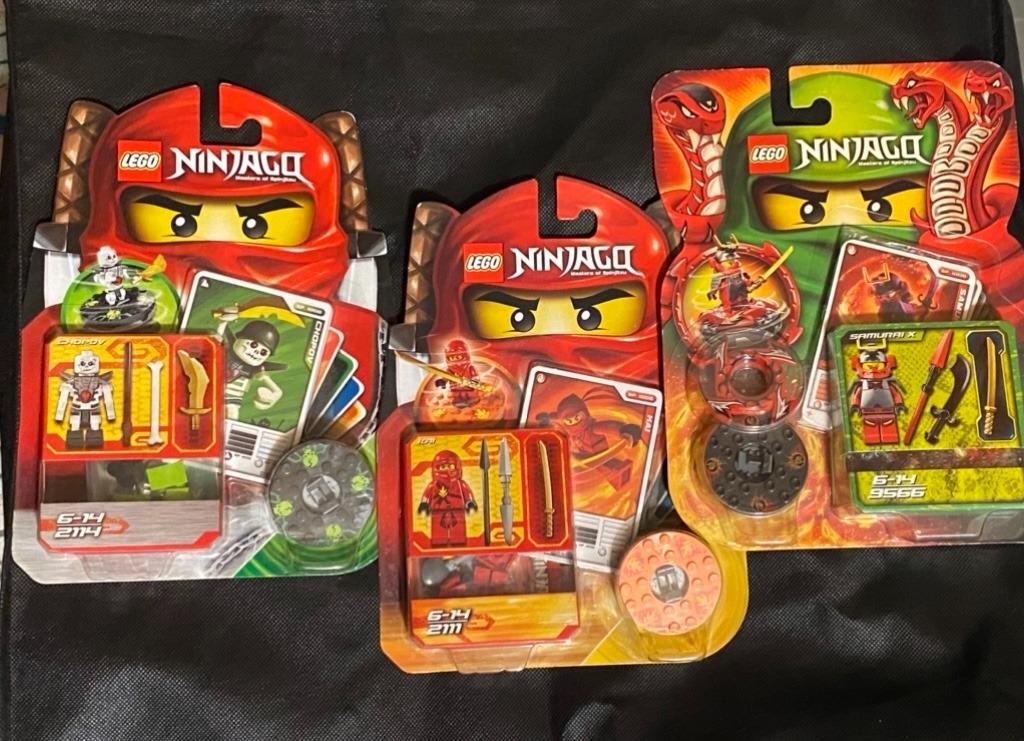 Lego 2111 Ninjago Kai Lego 9566 Ninjago samurai X